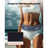 image:imageVEVOR Manual Inflatable Belt Pack for Adults 105N Buoyancy Over 80 Pounds and Up to 59 in Waist Adjustable Inflatable PFD Waist for SUP Paddelboarding Kayaking CO2 Cylinder Not IncludedGray
