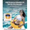 image:imageVEVOR Manual Inflatable Belt Pack for Adults 105N Buoyancy Over 80 Pounds and Up to 59 in Waist Adjustable Inflatable PFD Waist for SUP Paddelboarding Kayaking CO2 Cylinder Not IncludedBlue