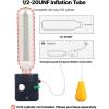 image:imageVEVOR Manual Inflatable Belt Pack for Adults 105N Buoyancy Over 80 Pounds and Up to 59 in Waist Adjustable Inflatable PFD Waist for SUP Paddelboarding Kayaking CO2 Cylinder Not IncludedGray