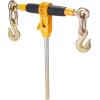 image:imageVEVOR Ratchet Chain Binder 51638 Heavy Duty Load Binders with G80 Hooks 7100 lbs Secure Load Limit Laborsaving Antiskid Handle Tie Down Hauling Chain Binders for Flatbed Truck Trailer 4 P