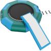 image:imageVEVOR Water Bouncer 10ft Swim Trampoline EasytoCarry Bouncing Platform with Slide Includes 3Step Ladder amp Electric Pump Ideal for Pool amp Lake ActivitiFloating Jump System for Kids amp Adults
