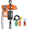 image:imageVEVOR Electric Chain Hoist 2200 lbs Load 20 ft Lifting Height 120V Single Phase Overhead Crane with Chain 328 ft Wireless amp 15 ft Wired Remote Control for Garage Shop and Home2in1 2200lbs 20ft