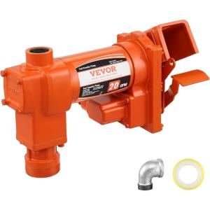 image:imageVEVOR Fuel Transfer Pump 12V DC 20 GPM 14 HP High Flow Cast Iron Gasoline Extractor Pump with Fuel Collection Box Design for Gasoline Diesel Kerosene Ethanol amp Methanol Blends and Biodiesel12V 20GPM without Accessories