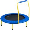 image:imageVEVOR 3FT Trampoline for Kids 36 Trampolines IndoorOutdoor Trampoline for Toddlers Foldable Mini Baby Jump Toy with Foam Handle Recreational Trampolines Birthday Gift for 3 Years KidsBlue