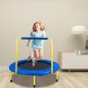 image:imageVEVOR 3FT Trampoline for Kids 36 Trampolines IndoorOutdoor Trampoline for Toddlers Foldable Mini Baby Jump Toy with Foam Handle Recreational Trampolines Birthday Gift for 3 Years KidsBlue