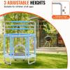 image:imageVEVOR 5FT Trampoline 505556  35 for IndoorOutdoor use for Toddlers Foldable Mini Baby with Foam Handle Recreational Birthday GiftBlue