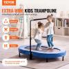 image:imageVEVOR 5FT Trampoline 505556  35 for IndoorOutdoor use for Toddlers Foldable Mini Baby with Foam Handle Recreational Birthday GiftBlue