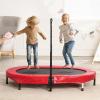 image:imageVEVOR 5FT Trampoline 505556  35 for IndoorOutdoor use for Toddlers Foldable Mini Baby with Foam Handle Recreational Birthday GiftRed