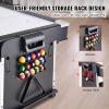 image:imageVEVOR 72 amp 89 Air Hockey Tables wLED Scoreboard 88 3in1 MultiGame Table HockeyBilliardsPing Pong  Includes Pucks Pushers amp All Accessories for Game Room amp Family  for Adult Children Elder87x44 Inch