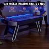 image:imageVEVOR 72 amp 89 Air Hockey Tables wLED Scoreboard 88 3in1 MultiGame Table HockeyBilliardsPing Pong  Includes Pucks Pushers amp All Accessories for Game Room amp Family  for Adult Children Elder72x40 inch