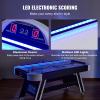 image:imageVEVOR 72 amp 89 Air Hockey Tables wLED Scoreboard 88 3in1 MultiGame Table HockeyBilliardsPing Pong  Includes Pucks Pushers amp All Accessories for Game Room amp Family  for Adult Children Elder72x40 inch