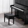 image:imageVEVOR Piano Bench 295 x 14 x 19 Duet Keyboard Piano Chair with HighDensity Padded Cushion Storage Compartment for Music Books Wooden Piano Bookcase Stool Seat for Vanity and Living Room22 x 13 x 193