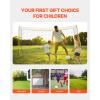 image:imageVEVOR Portable Soccer Goal 12 x 6 ft Large Practice Soccer Net Steel Fiberglass Structure Training Goal Set with Carry Bag AllWeather Outdoor Use for Backyards Parks School FieldsFiberglass Rod Cube