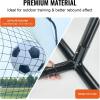 image:imageVEVOR Soccer Rebound Trainer Iron Soccer Training Equipment Sports Football Rebounder Wall DoubleSided Rebounding Net Easy Assembly Perfect for Backyard Practicing Solo Training Passing12x6ft