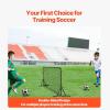 image:imageVEVOR Soccer Rebound Trainer Iron Soccer Training Equipment Sports Football Rebounder Wall DoubleSided Rebounding Net Easy Assembly Perfect for Backyard Practicing Solo Training Passing6x4ft