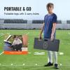 image:imageVEVOR Soccer Rebounder Board Portable Soccer Wall with 2 Angles Rebound Foldable HDPE Kickback Rebound Board Soccer Training Equipment for Kids and Adults Passing amp Shooting Practice40x12