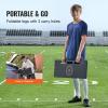 image:imageVEVOR Soccer Rebounder Board Portable Soccer Wall with 2 Angles Rebound Foldable HDPE Kickback Rebound Board Soccer Training Equipment for Kids and Adults Passing amp Shooting Practice32X12