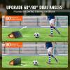 image:imageVEVOR Soccer Rebounder Board Portable Soccer Wall with 2 Angles Rebound Foldable HDPE Kickback Rebound Board Soccer Training Equipment for Kids and Adults Passing amp Shooting Practice40x12