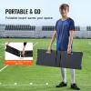image:imageVEVOR Soccer Rebounder Board Portable Soccer Wall with 2 Angles Rebound Foldable HDPE Kickback Rebound Board Soccer Training Equipment for Kids and Adults Passing amp Shooting Practice45X13