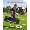 image:imageVEVOR Upgrade Soccer Rebounder Board MultAdjustable Angles Portable Soccer Rebound Wall Foldable Kickback Board Soccer Practice Equipment Ideal for Kids and Adults Passing amp Shooting Drills40 x 12