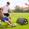 image:imageVEVOR Upgrade Soccer Rebounder Board MultAdjustable Angles Portable Soccer Rebound Wall Foldable Kickback Board Soccer Practice Equipment Ideal for Kids and Adults Passing amp Shooting Drills40 x 12