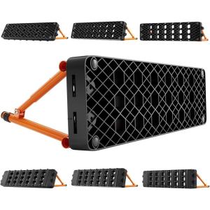 image:imageVEVOR Upgrade Soccer Rebounder Board MultAdjustable Angles Portable Soccer Rebound Wall Foldable Kickback Board Soccer Practice Equipment Ideal for Kids and Adults Passing amp Shooting Drills374 X 98