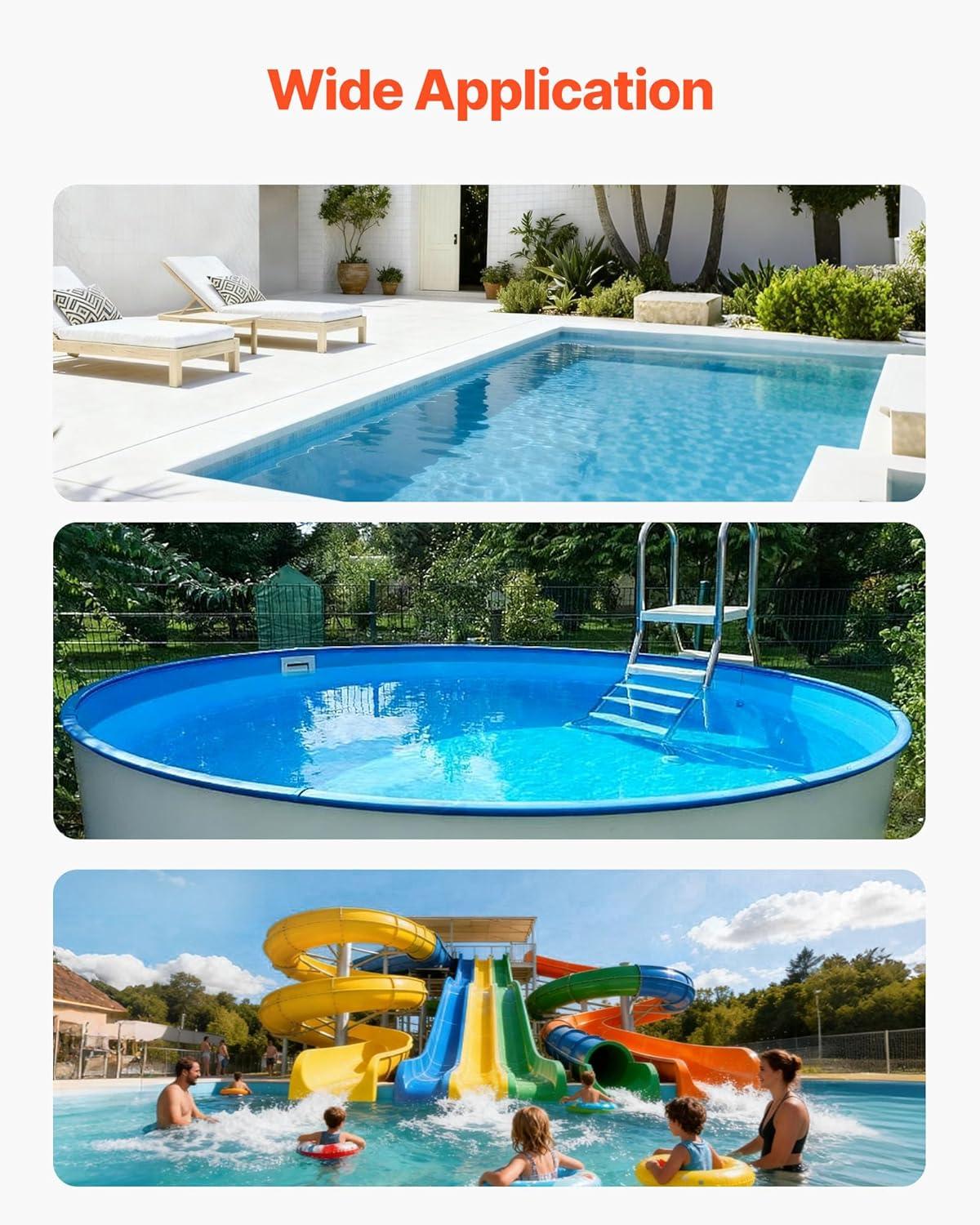 image:imageVEVOR Sand Filter 24Inch 65 GPM Above Inground Swimming Pool Sand Filter System with 7Way MultiPort Valve Backwash Rinse Recirculate Waste Winter Closed Modes for Above In Ground Pools24inch