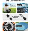 image:imageVEVOR FlashPure Sand Filter Pump 12 in for Above Ground Pool 05 HP 3000 GPH Swimming Pool Filter System with Timer 6X Faster Filtration Media Installed LeakResistant Ready to Use Out of Box12 Inch  05 Hp  3000 Gph