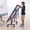 image:imageVEVOR Ping Pong Table Professional Table Tennis Game Indoor MDF Portable Table Tennis Table Foldable Ping Pong Table with Quick Clamp Net and Lockable Wheel 10 Minute Easy Assembly 25mm Tabletops