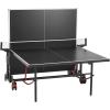 image:imageVEVOR Ping Pong Table Professional Table Tennis Game IndoorOutdoor All Weather Aluminum Table Tennis Table Portable Foldable Table with Quick Clamp Net amp Large Lockable Wheels 10 Minute Assembly