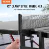 image:imageVEVOR Ping Pong Table Professional Table Tennis Game IndoorOutdoor All Weather Aluminum Table Tennis Table Portable Foldable Table with Quick Clamp Net amp Large Lockable Wheels 10 Minute Assembly