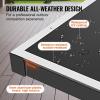 image:imageVEVOR Ping Pong Table Professional Table Tennis Game IndoorOutdoor All Weather Aluminum Table Tennis Table Portable Foldable Table with Quick Clamp Net amp Large Lockable Wheels 10 Minute Assembly