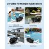 image:imageVEVOR Variable Speed Pool Pump 15 HP AC 220240V 132 GPM inAbove Swimming Pool Pump with Filter Basket Powerful Self Priming Programmable Timer for Inground and Above Ground Swimming Pool20 Hp