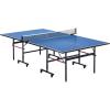 image:imageVEVOR Ping Pong Table Professional Table Tennis Game Indoor MDF Portable Table Tennis Table Foldable Ping Pong Table with Quick Clamp Net and Lockable Wheel 10 Minute Easy Assembly 12mm Tabletops