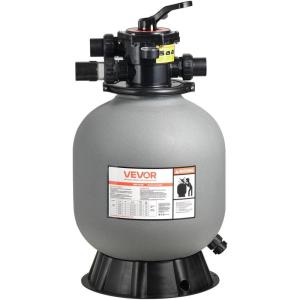 image:imageVEVOR Sand Filter 24Inch 65 GPM Above Inground Swimming Pool Sand Filter System with 7Way MultiPort Valve Backwash Rinse Recirculate Waste Winter Closed Modes for Above In Ground Pools18inch