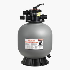 image:imageVEVOR Sand Filter 24Inch 65 GPM Above Inground Swimming Pool Sand Filter System with 7Way MultiPort Valve Backwash Rinse Recirculate Waste Winter Closed Modes for Above In Ground Pools20inch