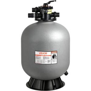 image:imageVEVOR Sand Filter 24Inch 65 GPM Above Inground Swimming Pool Sand Filter System with 7Way MultiPort Valve Backwash Rinse Recirculate Waste Winter Closed Modes for Above In Ground Pools24inch