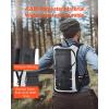 image:imageVEVOR Hydration Backpack Insulated Hydration Pack Backpack with Water Bladder Hiking Water Backpack with Storage for Men Women Hydro Water Daypack for Hiking Running Cycling CampingBLK 15L3L