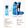 image:imageVEVOR Hydration Backpack Insulated Hydration Pack Backpack with Water Bladder Hiking Water Backpack with Storage for Men Women Hydro Water Daypack for Hiking Running Cycling CampingBLU 15L3L