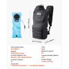 image:imageVEVOR Hydration Backpack Insulated Hydration Pack Backpack with Water Bladder Hiking Water Backpack with Storage for Men Women Hydro Water Daypack for Hiking Running Cycling CampingBLK 18L3L