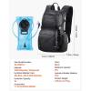 image:imageVEVOR Hydration Backpack Insulated Hydration Pack Backpack with Water Bladder Hiking Water Backpack with Storage for Men Women Hydro Water Daypack for Hiking Running Cycling CampingBLK 25L2L