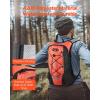 image:imageVEVOR Hydration Backpack Insulated Hydration Pack Backpack with Water Bladder Hiking Water Backpack with Storage for Men Women Hydro Water Daypack for Hiking Running Cycling CampingORG 8L2L