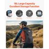 image:imageVEVOR Hydration Backpack Insulated Hydration Pack Backpack with Water Bladder Hiking Water Backpack with Storage for Men Women Hydro Water Daypack for Hiking Running Cycling CampingBLK 18L3L