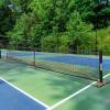 image:imageVEVOR Portable Pickleball Net System 22FT Regulation Size NetPickleball Net Set with Wheels and Paddles