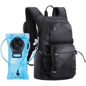 image:imageVEVOR Hydration Backpack Insulated Hydration Pack Backpack with Water Bladder Hiking Water Backpack with Storage for Men Women Hydro Water Daypack for Hiking Running Cycling CampingBLK 25L2L