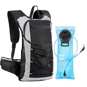 image:imageVEVOR Hydration Backpack Insulated Hydration Pack Backpack with Water Bladder Hiking Water Backpack with Storage for Men Women Hydro Water Daypack for Hiking Running Cycling CampingBLK 15L3L