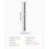 image:imageVEVOR Deep Well Submersible Pump 1 HP Output Power 115V 317 GPM Flow 207 ft Head with 3281 ft Cord External Control Box Stainless Steel Water Pump for Industrial Irrigation and Home Use IP682HP115V