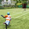 image:imageVEVOR Folding Lacrosse Rebounder for Backyard Volleyball Bounce Back Net Pitchback Throwback Baseball Softball Return Training Screen Adjustable Angle Shooting Practice Training Wall3X4FT