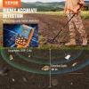 image:imageVEVOR Metal Detector for Adults amp Kids 10 Inch Waterproof Search Coil with LCD Display 7 Modes Adjustable 4152 Aluminum Stem DSP Chip Higher Accuracy Gold Detector 10 Detection Depth12inch