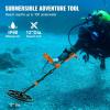 image:imageVEVOR Metal Detector for Adults amp Kids 10 Inch Waterproof Search Coil with LCD Display 7 Modes Adjustable 4152 Aluminum Stem DSP Chip Higher Accuracy Gold Detector 10 Detection Depth12inch